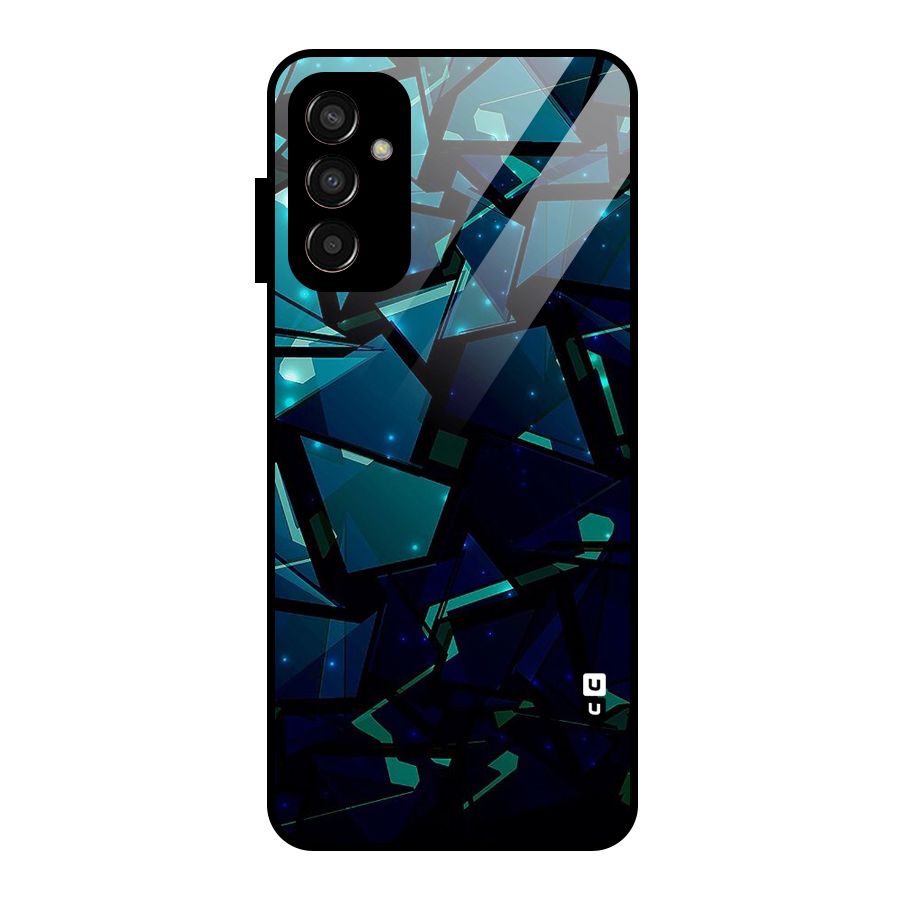 Abstract Glass Design Glass Back Case for Galaxy F13