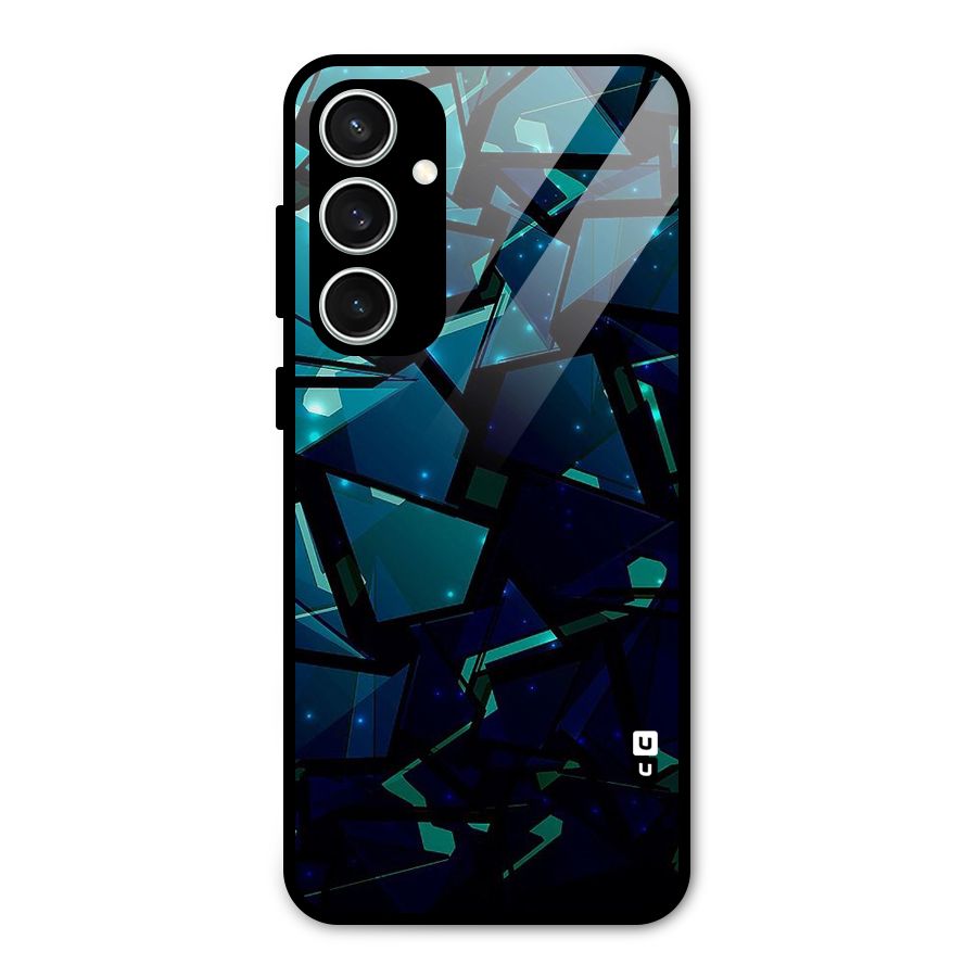 Abstract Glass Design Glass Back Case for Galaxy S23 FE