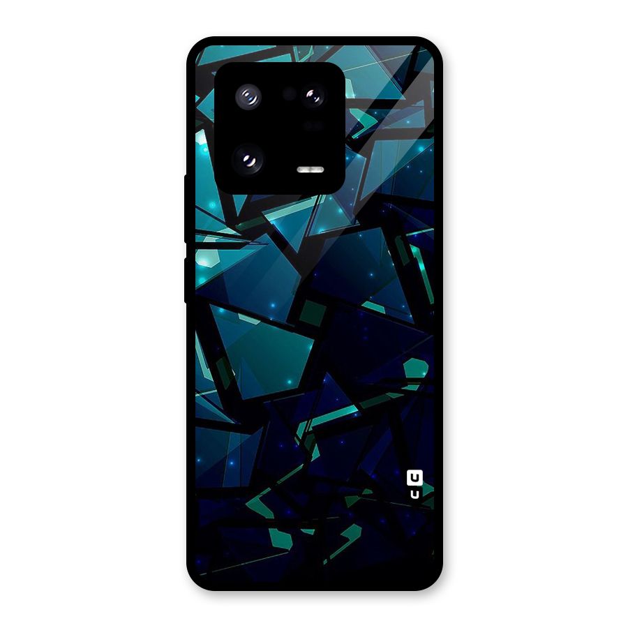 Abstract Glass Design Glass Back Case for Xiaomi 13 Pro