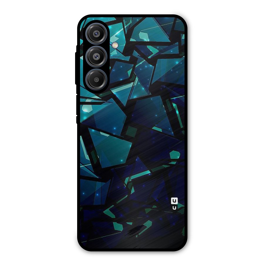 Abstract Glass Design Metal Back Case for Galaxy A16 5G