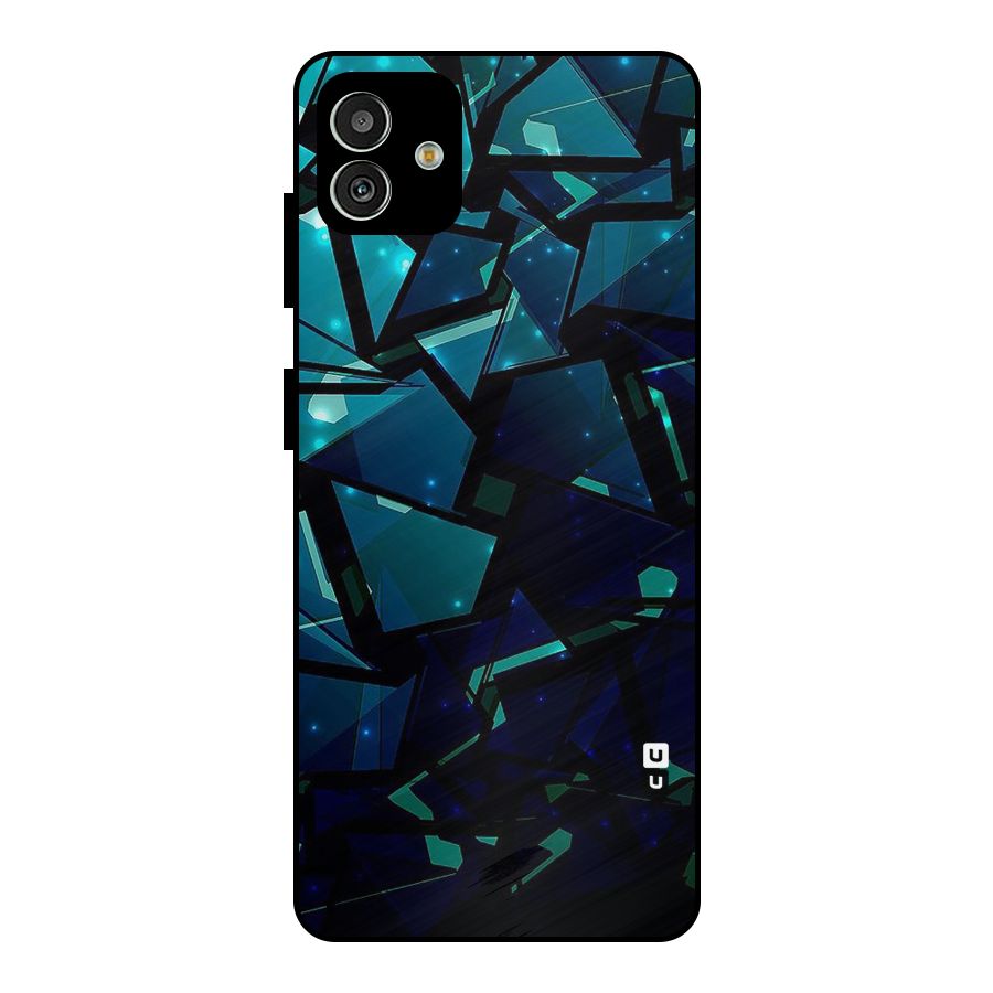 Abstract Glass Design Metal Back Case for Galaxy M13 5G