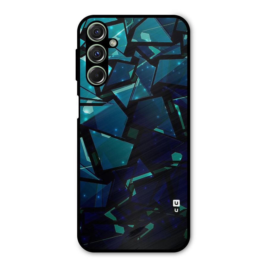 Abstract Glass Design Metal Back Case for Galaxy M34