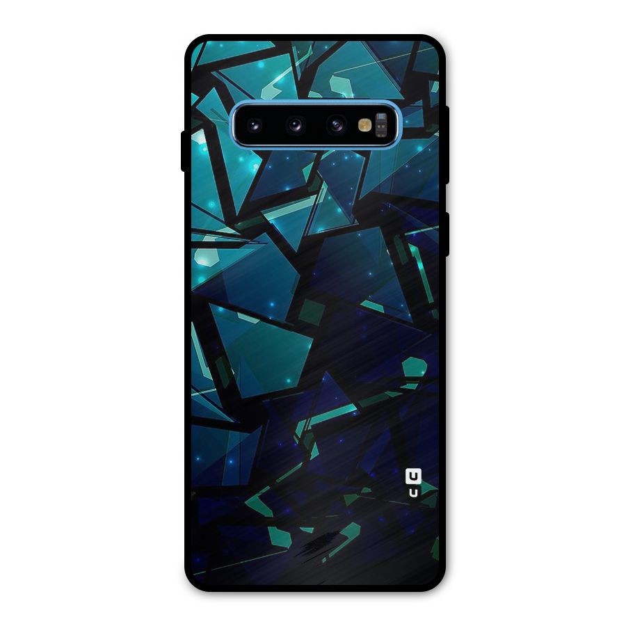 Abstract Glass Design Metal Back Case for Galaxy S10