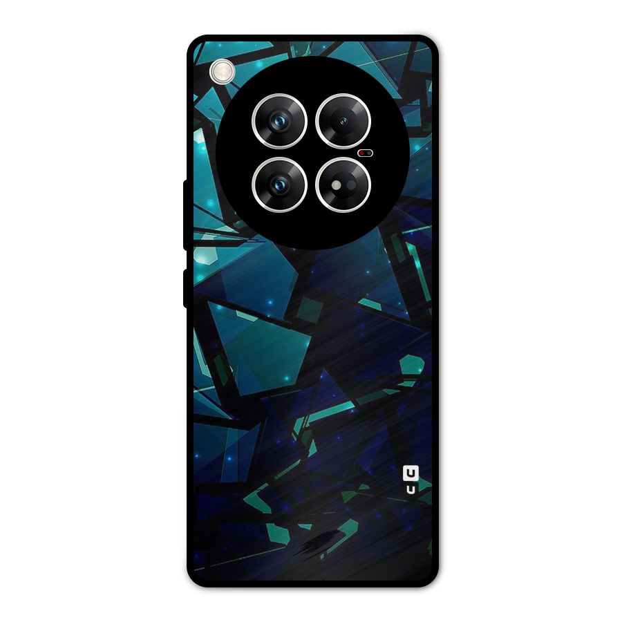 Abstract Glass Design Metal Back Case for Infinix Zero 40 5G