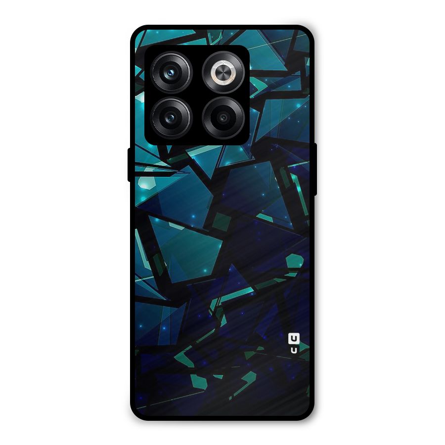 Abstract Glass Design Metal Back Case for OnePlus 10T