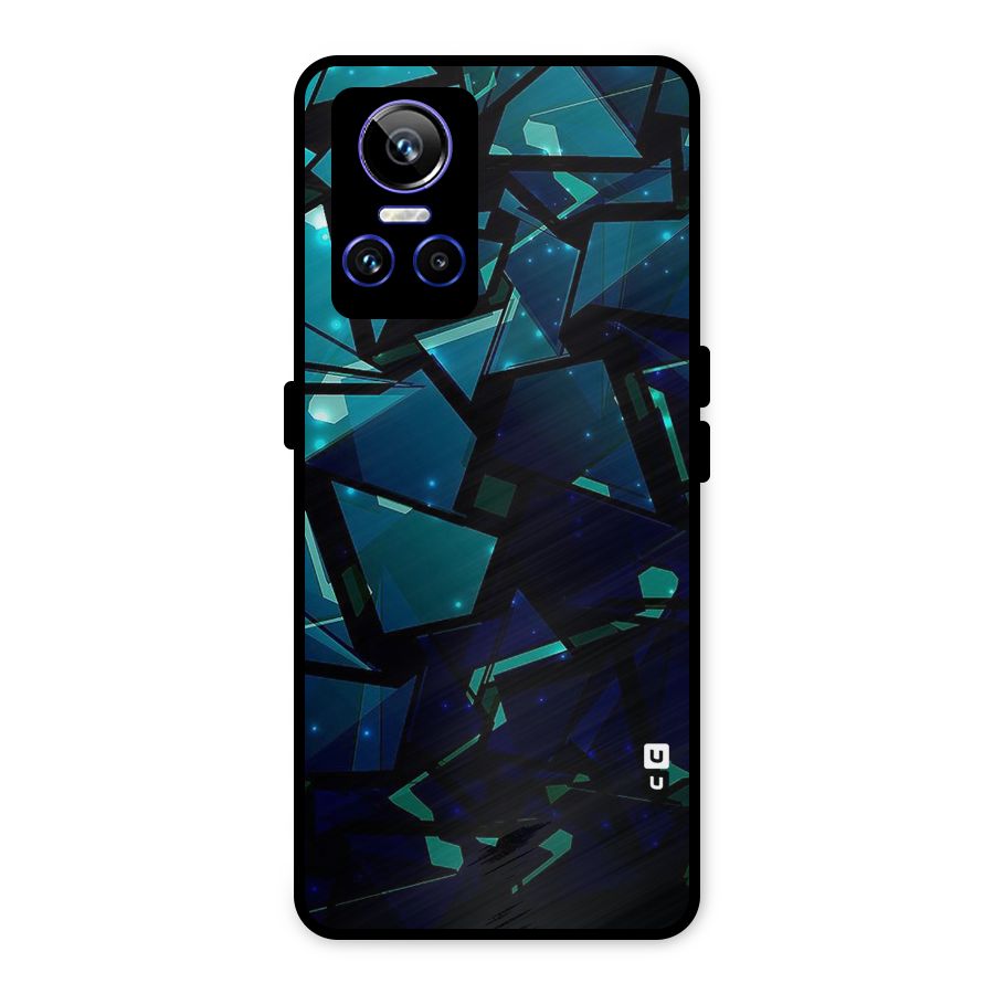 Abstract Glass Design Metal Back Case for Realme GT Neo 3