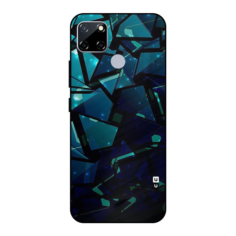 Abstract Glass Design Metal Back Case for Realme Narzo 20