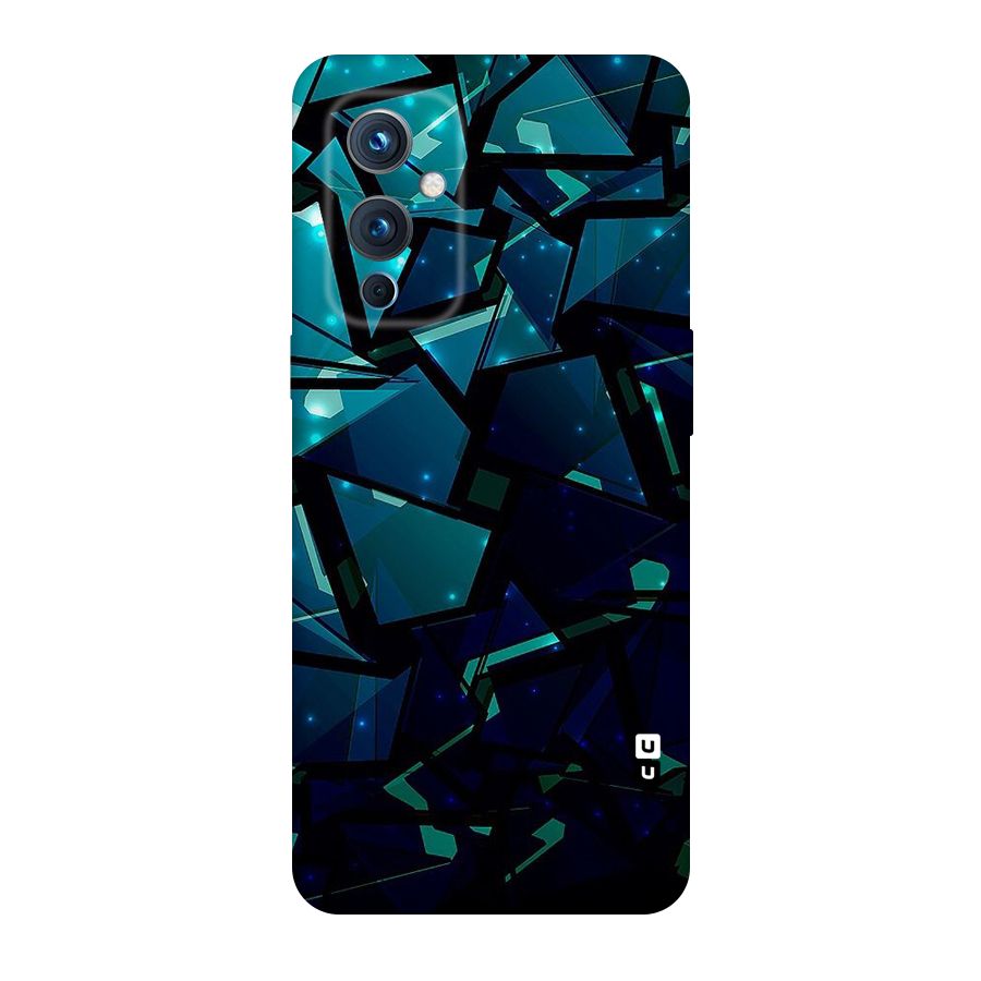 Abstract Glass Design Original Polycarbonate Back Case for OnePlus 9