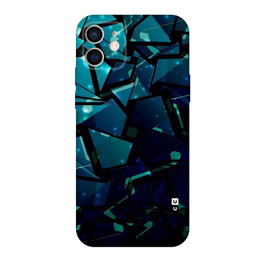 Abstract Glass Design Original Polycarbonate Back Case for iPhone 12