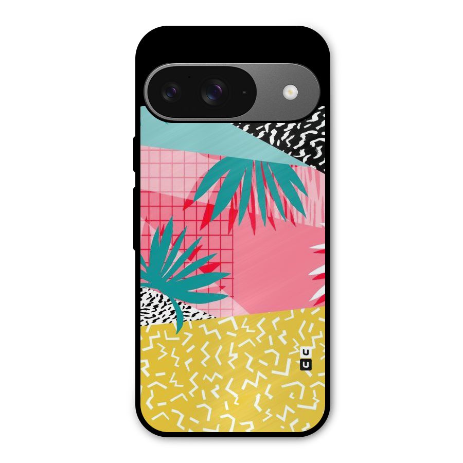 Abstract Grass Hues Metal Back Case for Google Pixel 9