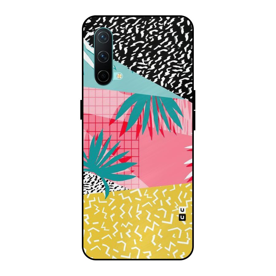 Abstract Grass Hues Metal Back Case for OnePlus Nord CE 5G