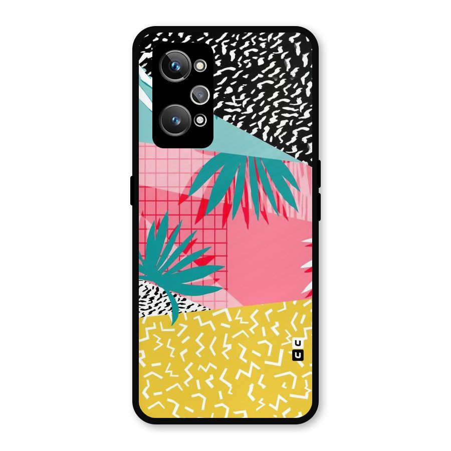 Abstract Grass Hues Metal Back Case for Realme GT 2