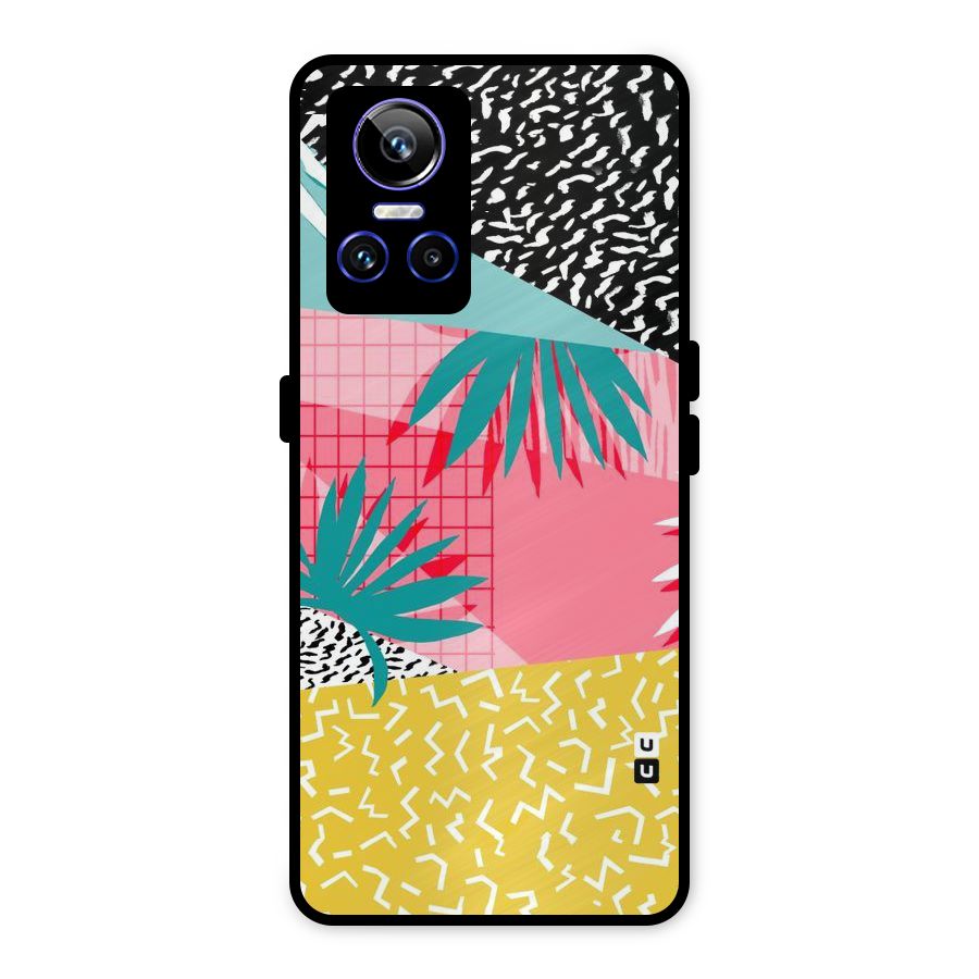 Abstract Grass Hues Metal Back Case for Realme GT Neo 3