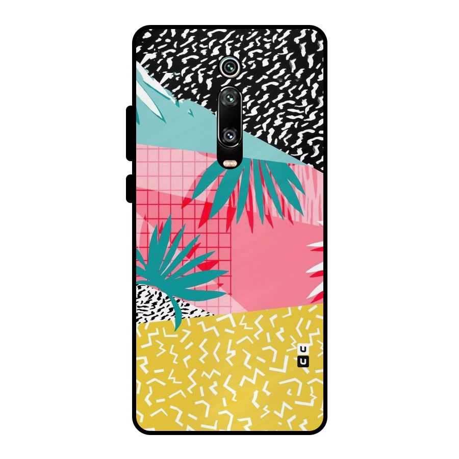 Abstract Grass Hues Metal Back Case for Redmi K20