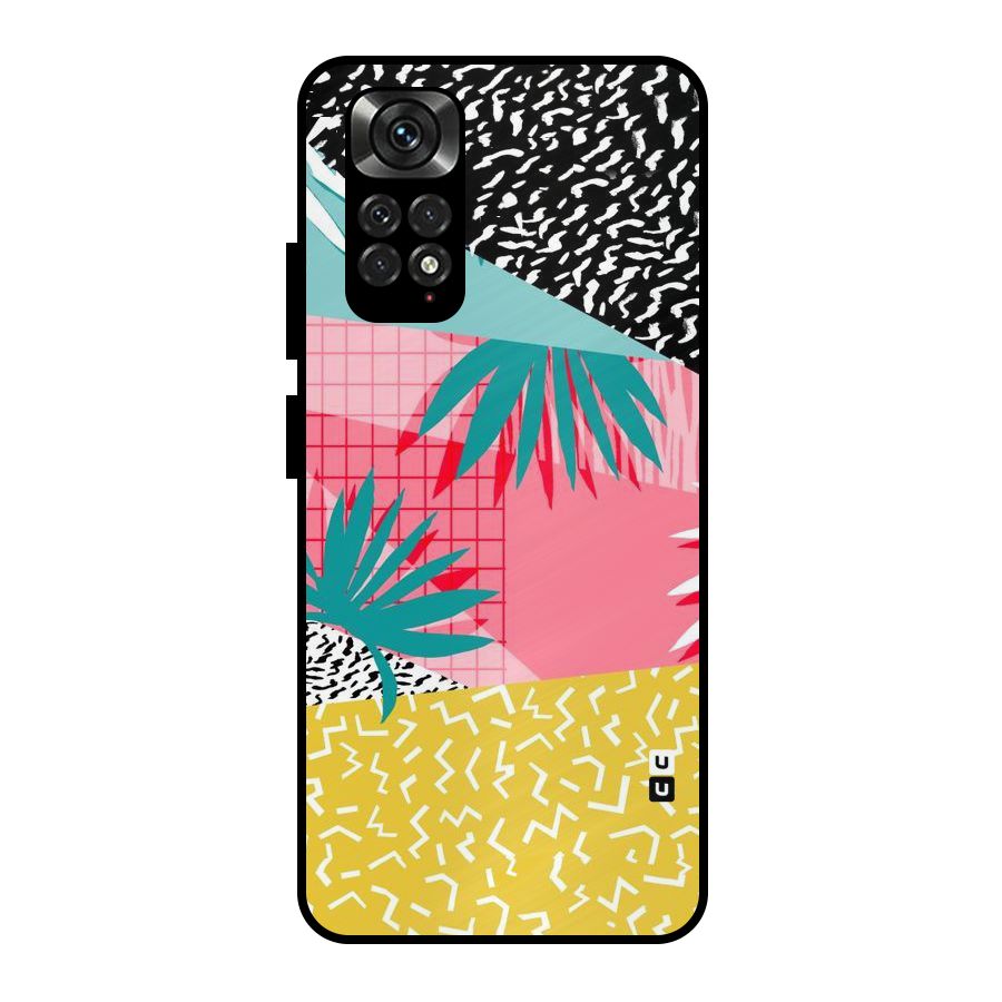 Abstract Grass Hues Metal Back Case for Redmi Note 11 Pro Plus 5G