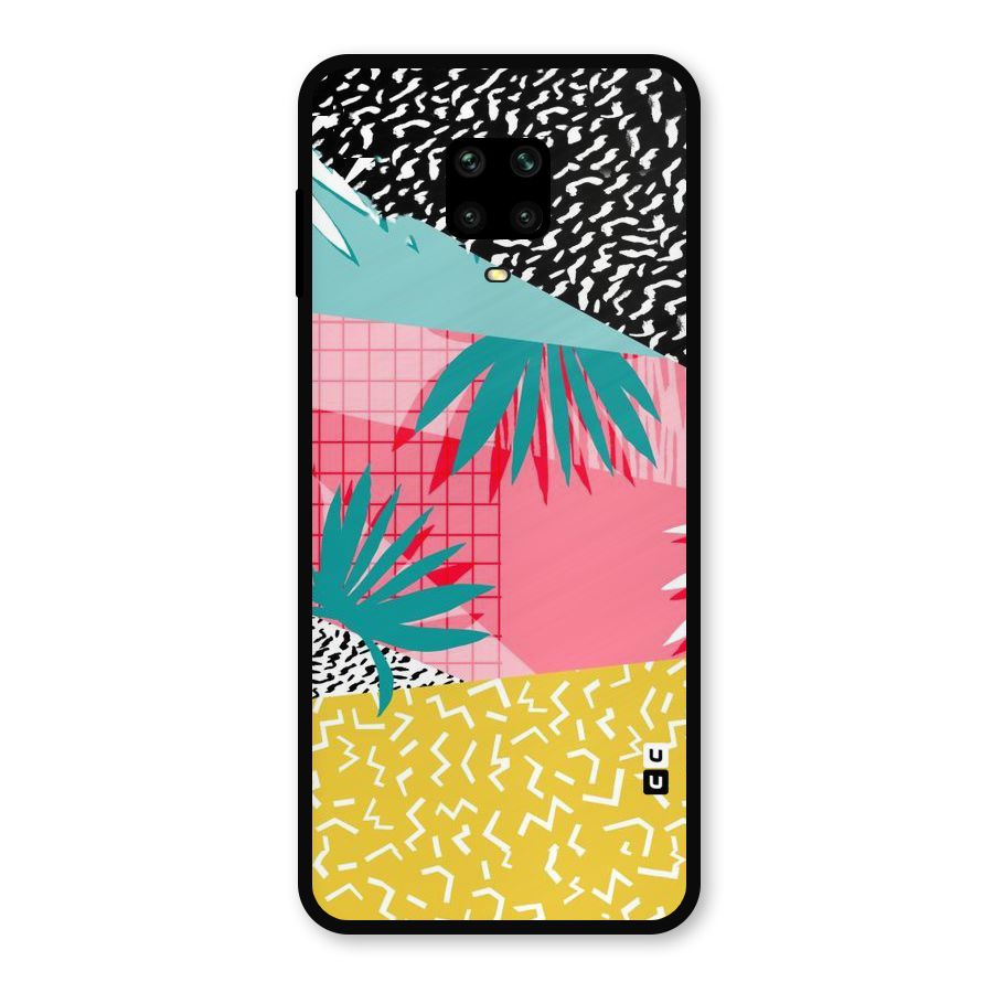 Abstract Grass Hues Metal Back Case for Redmi Note 9 Pro Max