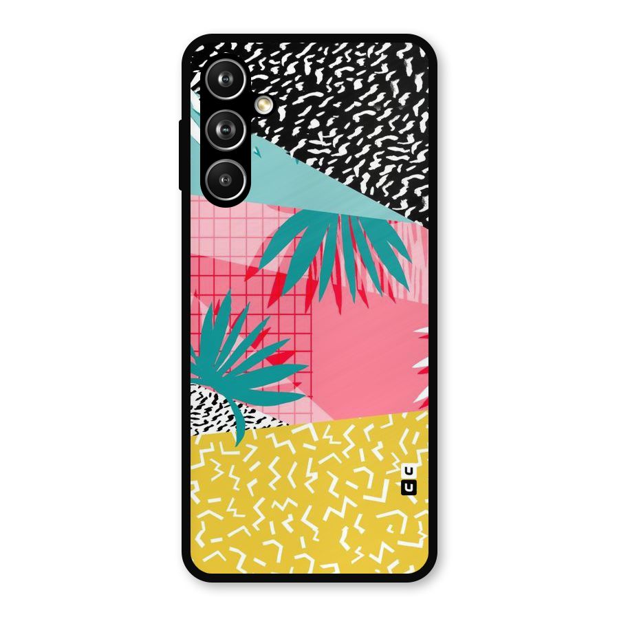 Abstract Grass Hues Metal Back Case for Samsung Galaxy M54