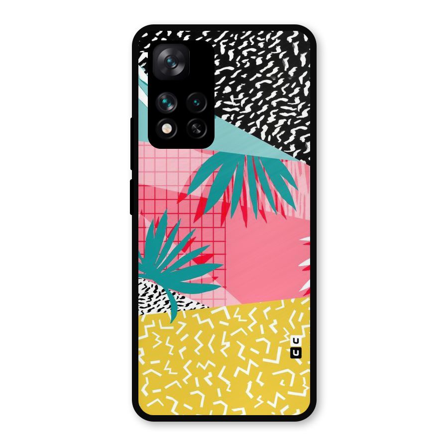 Abstract Grass Hues Metal Back Case for Xiaomi 11i 5G