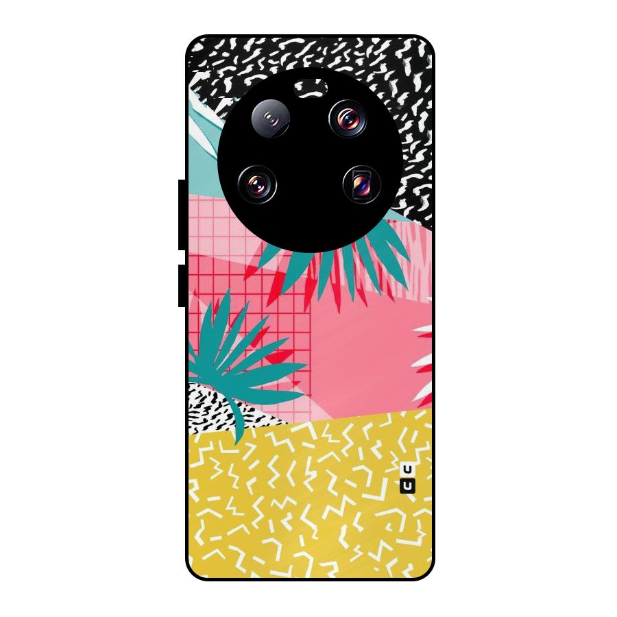 Abstract Grass Hues Metal Back Case for Xiaomi 13 Ultra