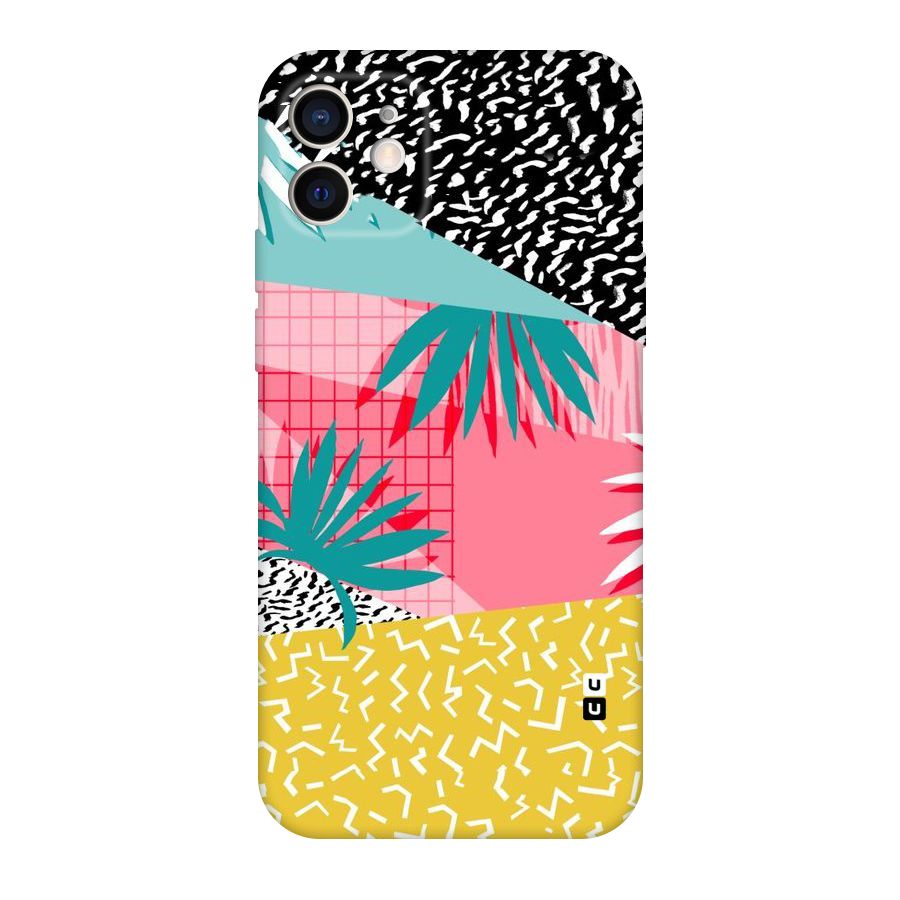 Abstract Grass Hues Original Polycarbonate Back Case for iPhone 12