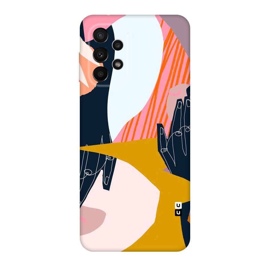 Abstract Hands Original Polycarbonate Back Case for Galaxy A23