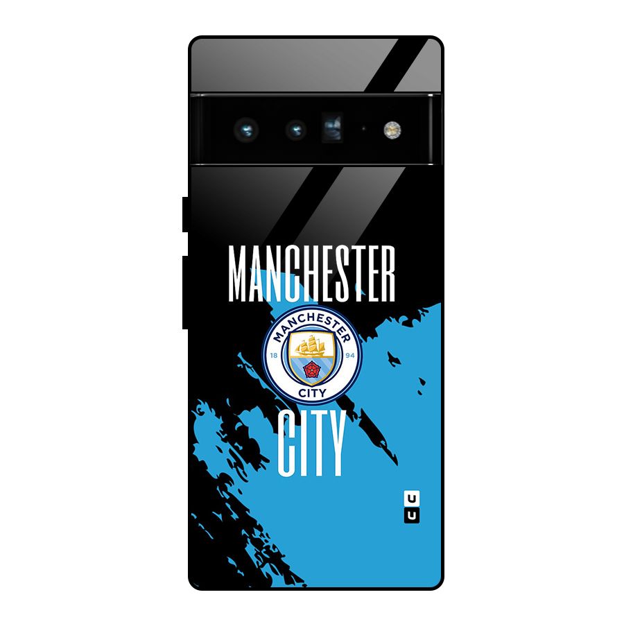 Abstract Manchester Glass Back Case for Google Pixel 6 Pro