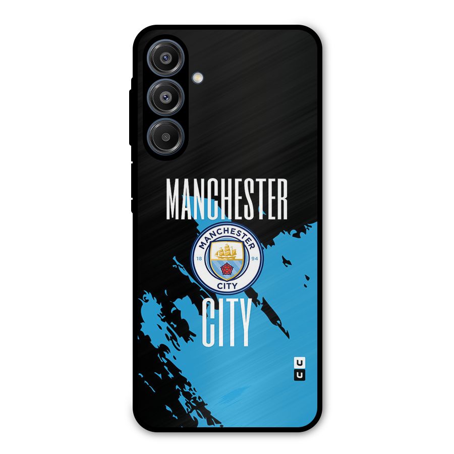 Abstract Manchester Metal Back Case for Galaxy A16 5G