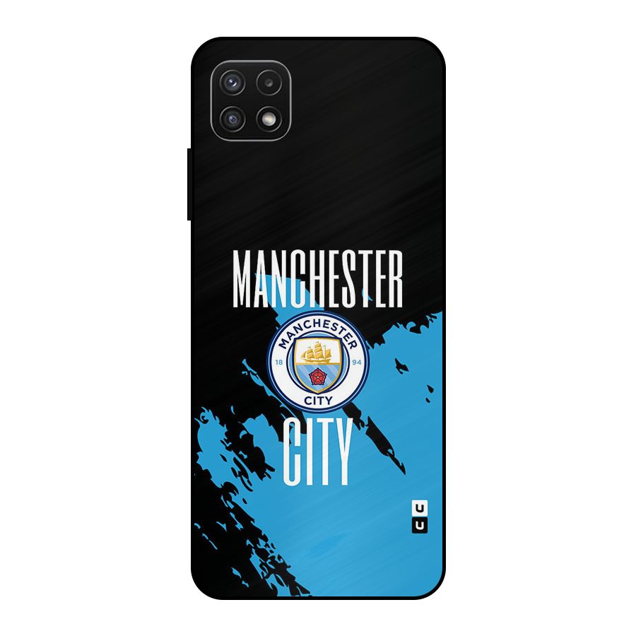 Abstract Manchester Metal Back Case for Galaxy A22 5G