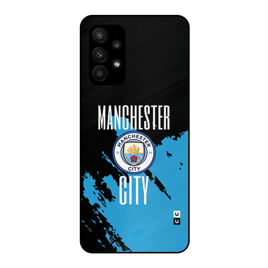 Abstract Manchester Metal Back Case for Galaxy A23
