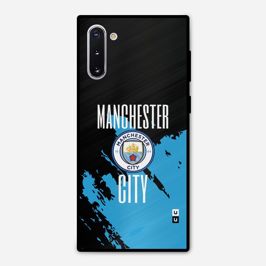 Abstract Manchester Metal Back Case for Galaxy Note 10