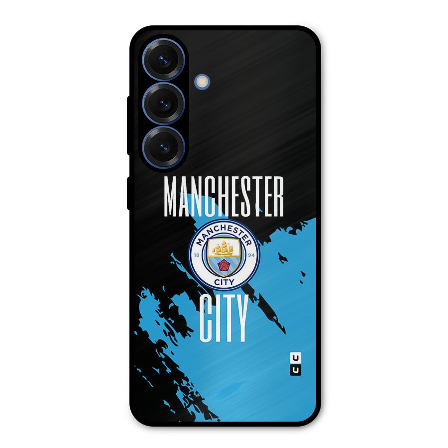 Abstract Manchester Metal Back Case for Galaxy S25