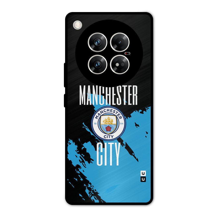 Abstract Manchester Metal Back Case for Infinix Zero 40 5G