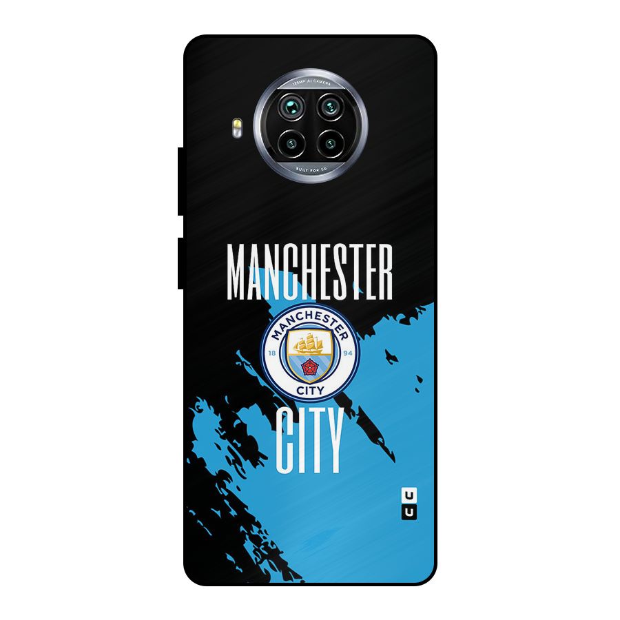 Abstract Manchester Metal Back Case for Mi 10i