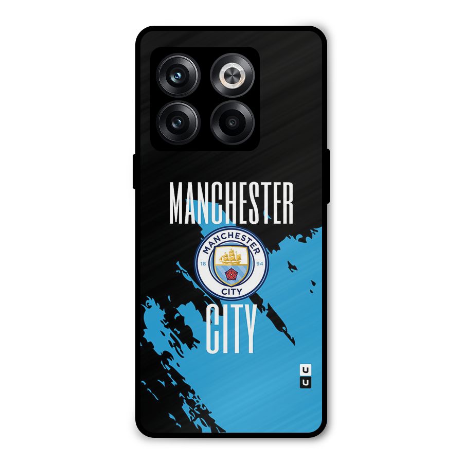 Abstract Manchester Metal Back Case for OnePlus 10T