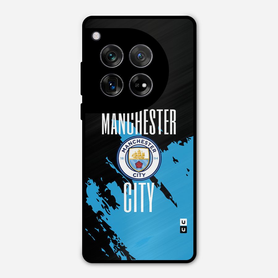 Abstract Manchester Metal Back Case for OnePlus 12