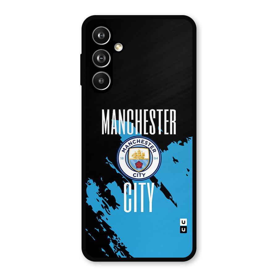 Abstract Manchester Metal Back Case for Samsung Galaxy M54