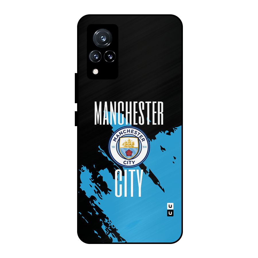Abstract Manchester Metal Back Case for Vivo V21 5G
