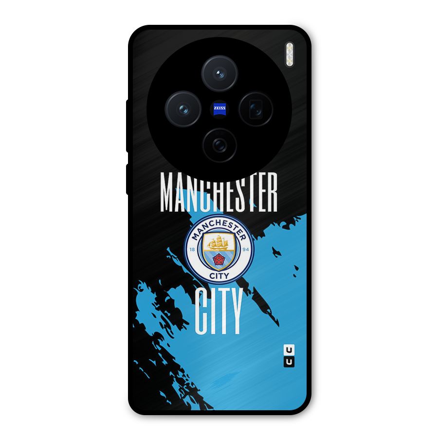 Abstract Manchester Metal Back Case for Vivo X200