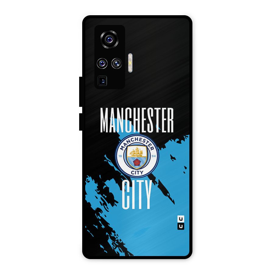 Abstract Manchester Metal Back Case for Vivo X50 Pro