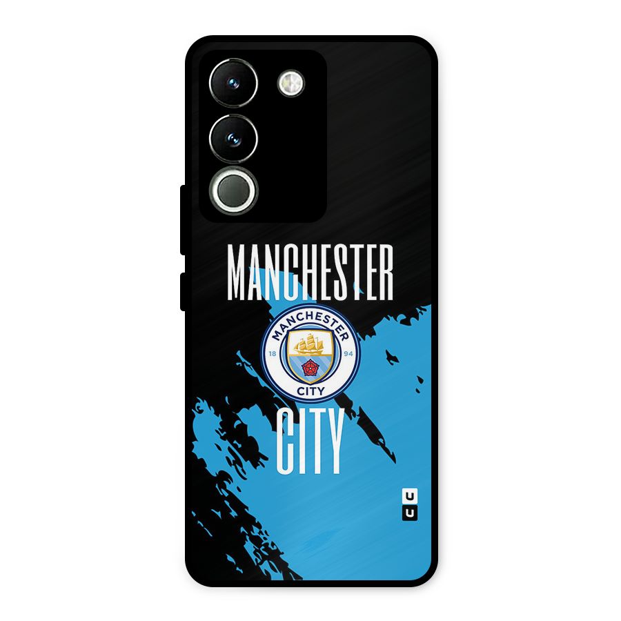 Abstract Manchester Metal Back Case for Vivo Y200