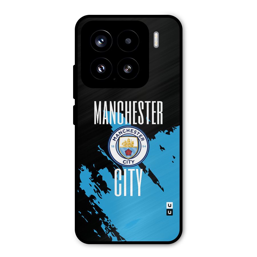 Abstract Manchester Metal Back Case for Xiaomi 15