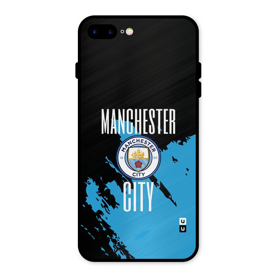 Abstract Manchester Metal Back Case for iPhone 7 Plus