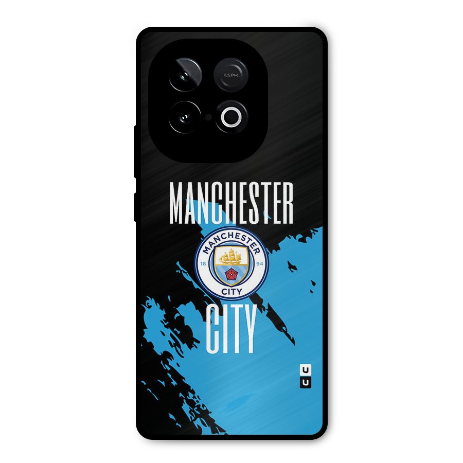 Abstract Manchester Metal Back Case for iQOO Neo 10