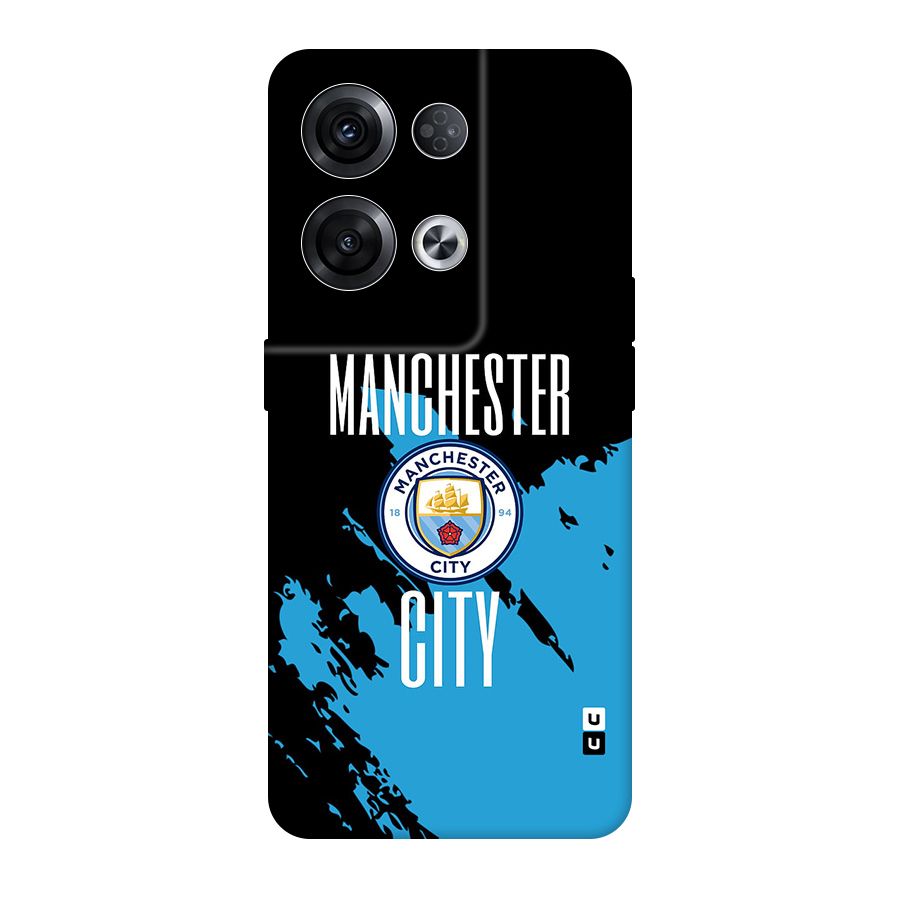 Abstract Manchester Original Polycarbonate Back Case for Oppo Reno8 Pro 5G