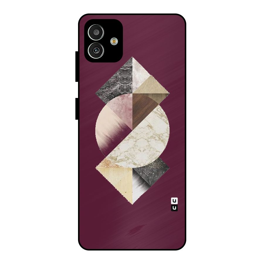 Abstract Marble Pattern Metal Back Case for Galaxy M13 5G