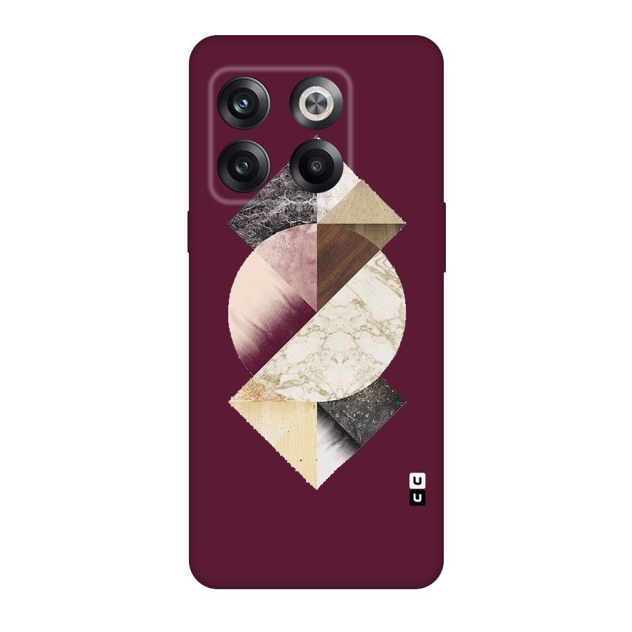 Abstract Marble Pattern Original Polycarbonate Back Case for OnePlus 10T