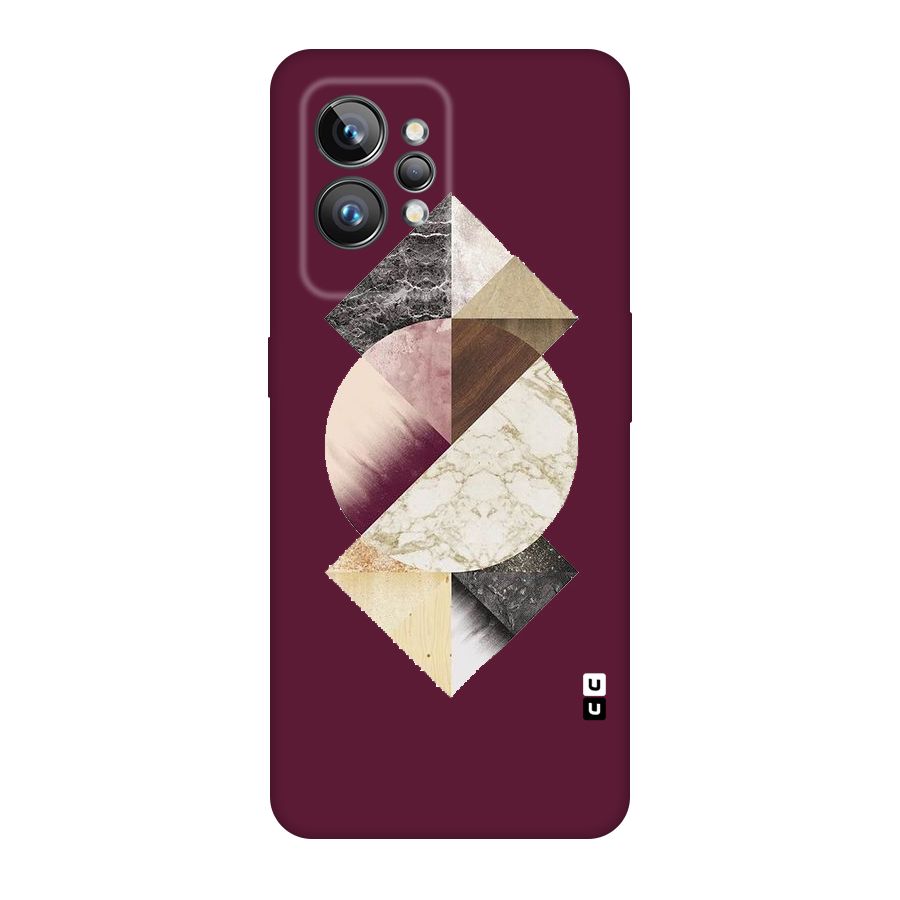 Abstract Marble Pattern Original Polycarbonate Back Case for Realme GT2 Pro