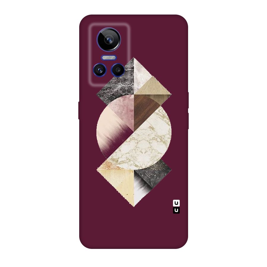 Abstract Marble Pattern Original Polycarbonate Back Case for Realme GT Neo 3