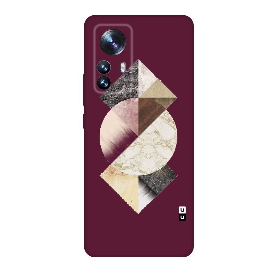 Abstract Marble Pattern Original Polycarbonate Back Case for Xiaomi 12 Pro