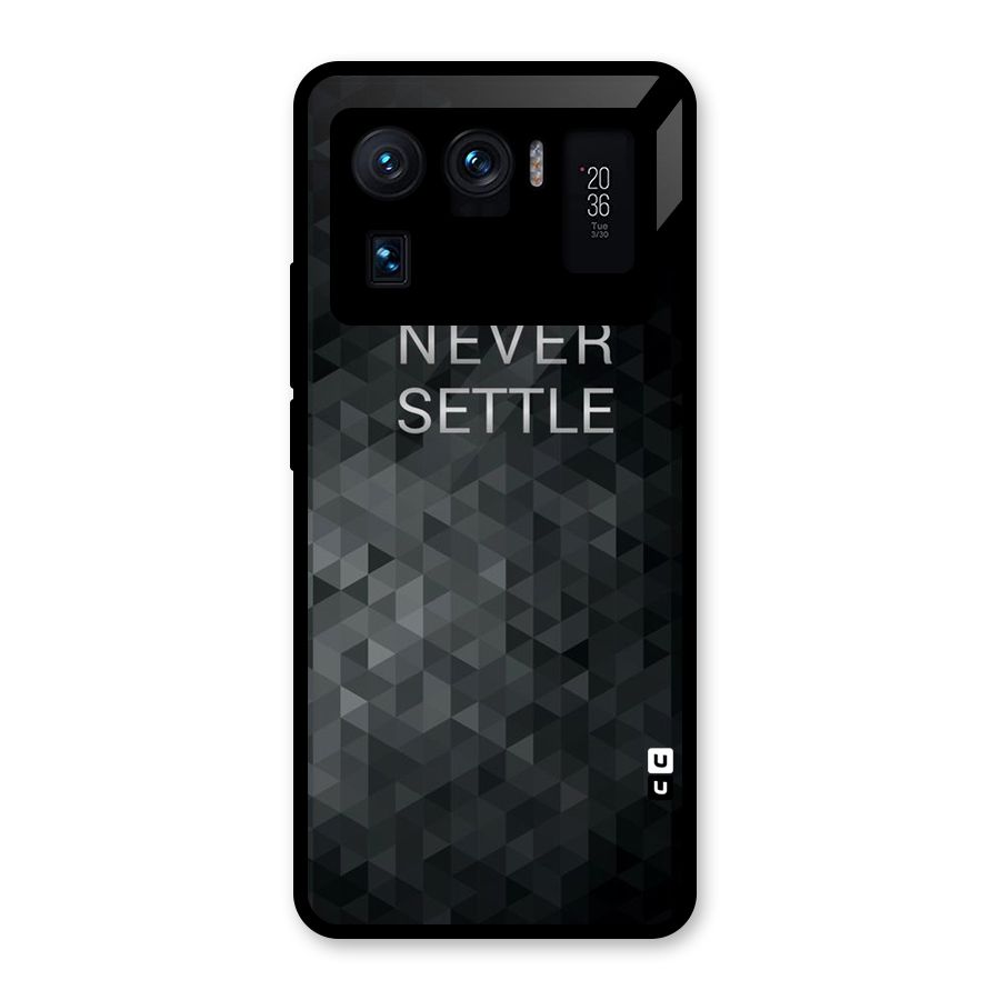 Abstract No Settle Glass Back Case for Mi 11 Ultra